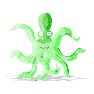 cartoon giant octopus N2