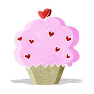 cartoon cupcake N66