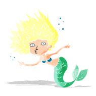 Cartoon Mermaid N6