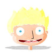 cartoon happy boy N18