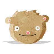 cartoon teddy bear head