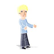 cartoon man explaining N8