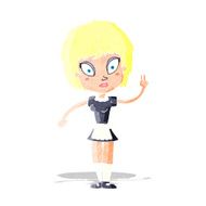 Cartoon Maid N6