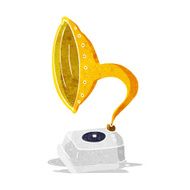 cartoon phonograph
