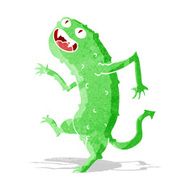 Cartoon monster N69