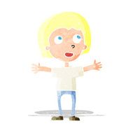 cartoon happy person N3