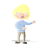 cartoon happy person N4