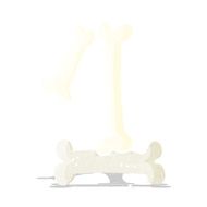 cartoon halloween bone number N7