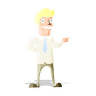 cartoon salesman N13