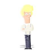 cartoon annoyed man N5