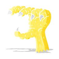 cartoon bird claw
