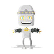 Cartoon Robot N94