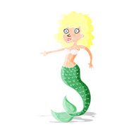 Cartoon Mermaid N7