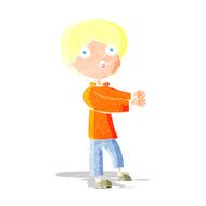 cartoon shocked boy N3