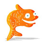 cartoon happy fish
