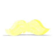 Cartoon Mustache N11