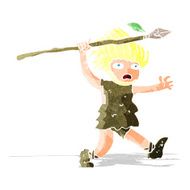 Cartoon caveman N3