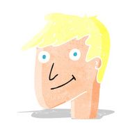 cartoon happy man N29
