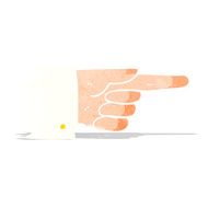 cartoon pointing hand symbol N2