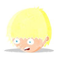 cartoon stressed face