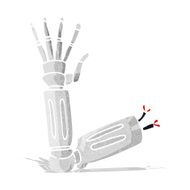 Cartoon Robot Arm N3