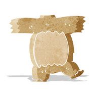 cartoon teddy bear body (mix and match cartoons)
