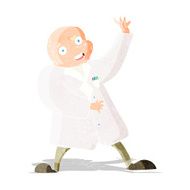 cartoon mad scientist N3