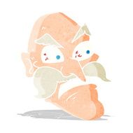 cartoon angry old man N10