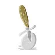 cartoon pizza cutter