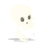 cartoon laughing skull N2