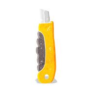 cartoon construction knife