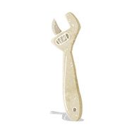 cartoon adjustable spanner N4