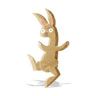 Funny cartoon rabbit N22