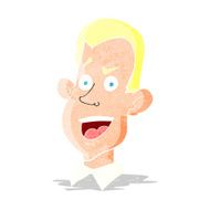 cartoon male face