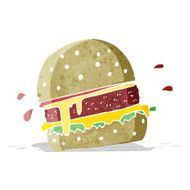 Cartoon Burger N13