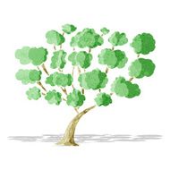 Cartoon Tree N135