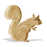 Cartoon Squirrel N42
