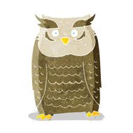 Cartoon Owl N80