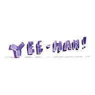 cartoon yeehah symbol