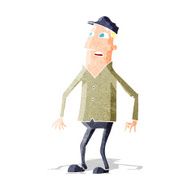 cartoon shocked man N24