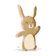 Cartoon happy rabbit N5