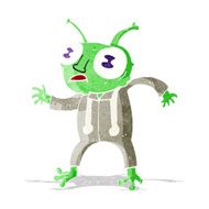 cartoon alien spaceman N5