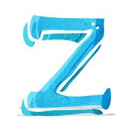 cartoon letter z N6