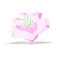 cartoon flower N114