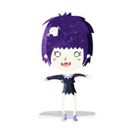Cartoon Vampire Girl N21