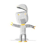 cartoon funny robot N10