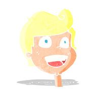 Cartoon Happy Face N10
