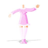 cartoon female body (add photos or mix and match cartoons) N16