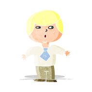 cartoon shocked boy N4