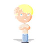 cartoon boy with growth on head N2